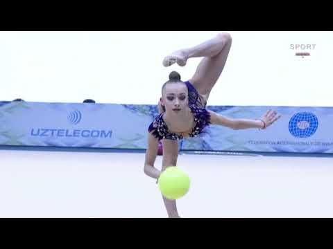 Khrystyna Pohranychna UKR Ball AA World Cup Tashkent 2019