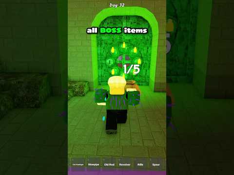 All secret frog boss items in 99 Nights In The Forest #99nightintheforest #roblox