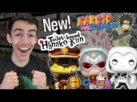 Hot Topic Announces New Anime Chase Funko Pop! ( Naruto, Toilet Bound Hanako Kun, Marvel, Dc)