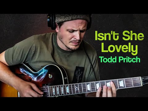 Isn't She Lovely (Neosoul Guitar) - Todd Pritch