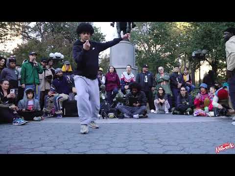 Elvis Vs Breeze- 2nd Round -Concrete Throw Down-Road To BC One- Union Square - BNC