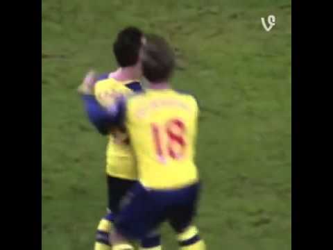 Ay, Macarena! Santi Cazorla did a nifty little dance after setting up Giroud goal v Man City!