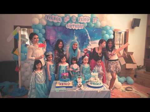 Frozen Birthday Party Anca & Keiko