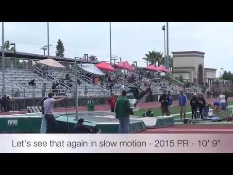 Mariah Lark 2015 Pole Vault Season (10th Grade)