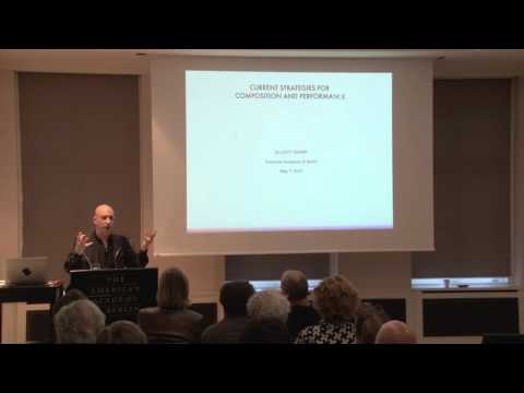 Elliott Sharp: Current Strategies for Composition and Performance
