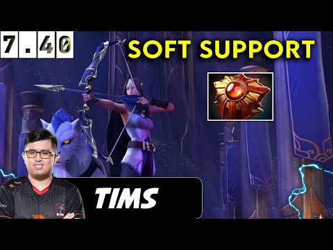 Tims Mirana Soft Support - Dota 2 Patch 7.40 Pro Pub Full Gameplay