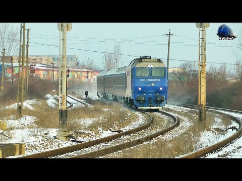 Jimmy 64-1138-8 in Zapada/Snow pe Apus/on Sunset in Oradea Est Triaj - 27 February 2018