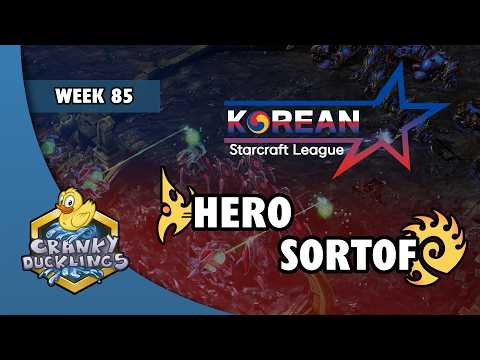 herO vs SortOf - PvZ | Korean StarCraft League: Week 85 | Open StarCraft 2 Tournament