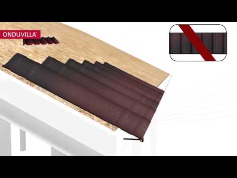 comment poser de l'onduline