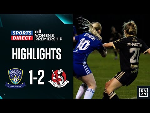 Away win for Crues! | Lisburn Rangers 1-2 Crusaders Strikers | #sportsdirectprem