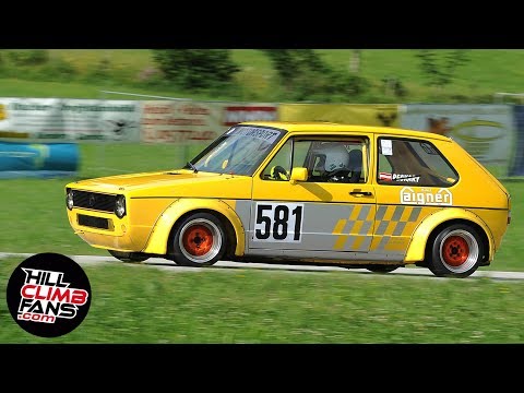 Golf 1 Typ 17 Bj. 1979 at Hill Climb by Franz Aigner