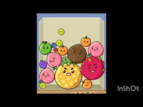 "Merge Till WATERMELON! 🍉 Ultimate Fruit Fusion! #GamingShorts"