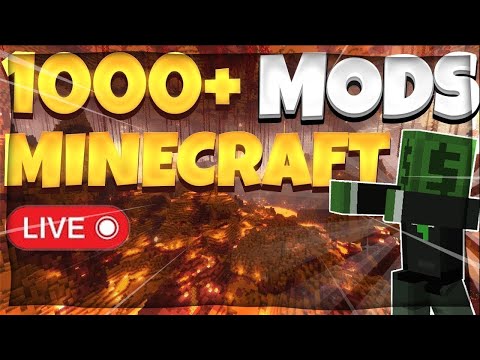 GMoneyy - LIVE - 100 DAYS IN THE 1000 MOD MINECRAFT MODPACK!! [RECORDING]