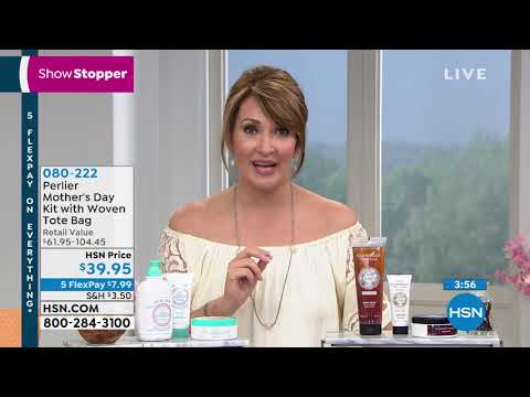 Perlier Honey 4piece Kit with Woven Tote