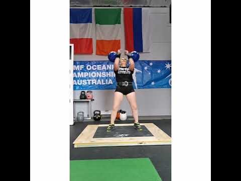 Oceania championships 2022 lc 12kgs 71 reps