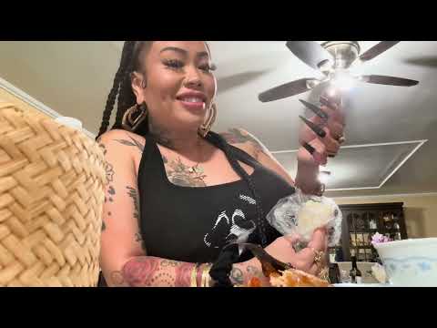 Lao Food and Fruits in the Yard