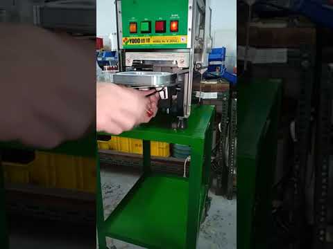 2019 台灣鎧瑋封口機 封膜機維修實錄｜封杯及調整頂起板