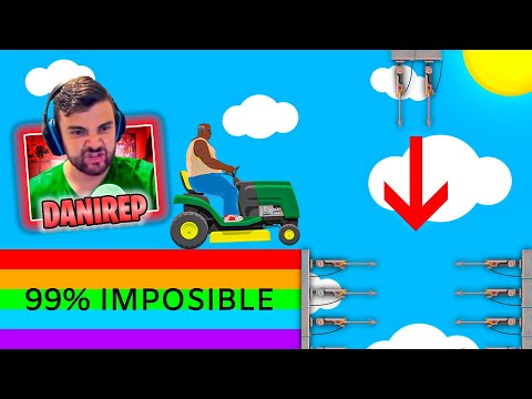 SOLO EL 1% SOBREVIVE A ESTA CAIDA - Happy Wheels