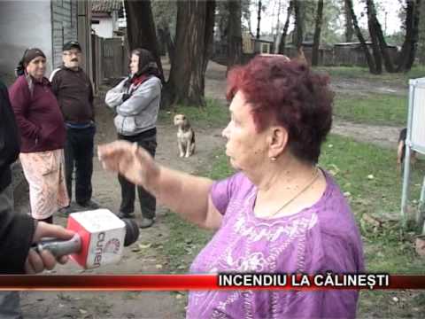 Incendiu in Calinesti