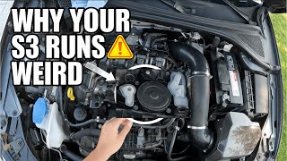 Changing the PCV assembly on audi s3 2016