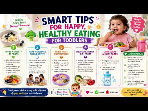 Stop Mealtime Battles! 5 Healthy Eating Tips for Toddlers