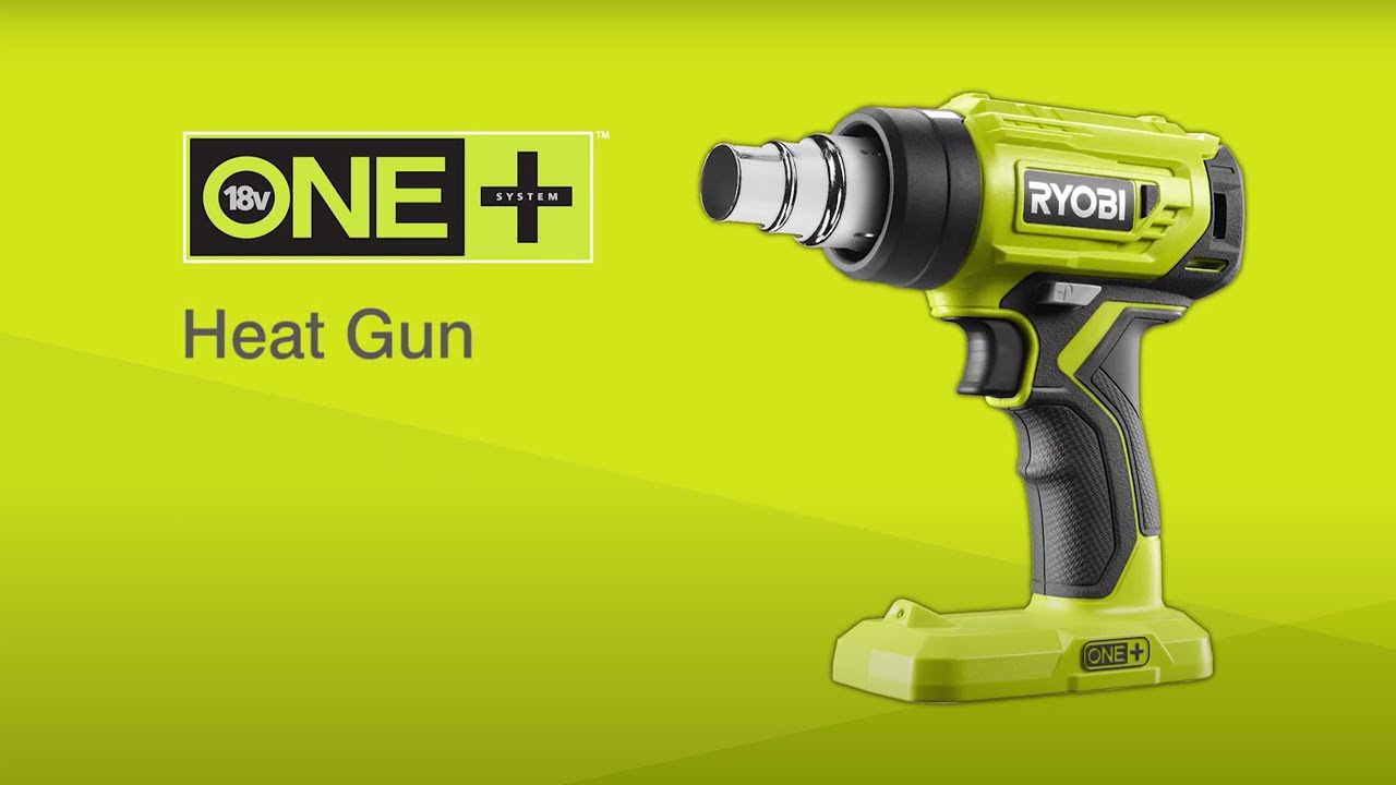 Ryobi R18HG0 18V ONE+ Cordless Heatgun Zero Tool