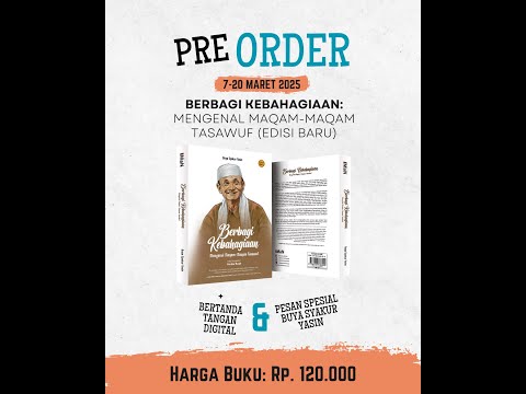 Berbagi Kebahagiaan Mengenal Maqam-Maqam Tasawuf (EDISI BARU) - Buku Karya Buya Syakur Yasin