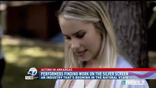 Channel 7 Dean Denton Interview / Acting in Arkansas video