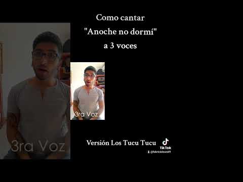 Anoche No Dormí - Los Tucu Tucu