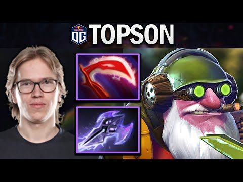 OG.TOPSON SNIPER WITH MAGE SLAYER - DESO - DOTA 2 7.28 GAMEPLAY