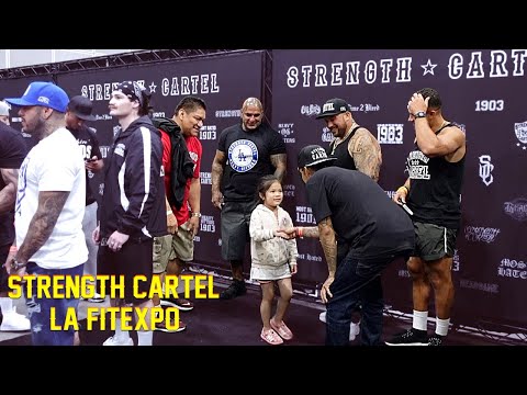 STRENGTH CARTEL LA FIT EXPO DAY 2 | CARTEL MEETS YOUNGEST FAN