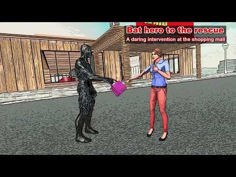 Flying Bat Robot Car Transform | Thunder Bat Robot : Car Games 2024 | Gameplay L 5.2