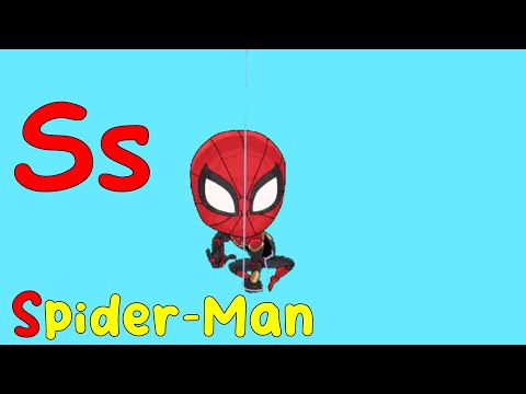 Spider-Man Phonics Song | Kidzstation