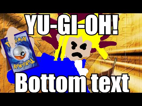 Yu-gi-oh but I’ve never seen it ￼