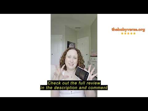 VTimes Baby Monitor with Camera and Audio, Video Baby Monitor No WiFi Night Vision 2.4" LCD Screen Portable Baby Camera Monitor Alarm Lullaby Temperature Sensor and 1000ft, Ideal for Baby/Elderly/Pet video review thumbnail