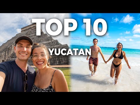 YUCATAN TOP 10 ORTE die du gesehen haben musst | 2-4 Wochen | Urlaub 2025: Beste STRÄNDE Mexiko