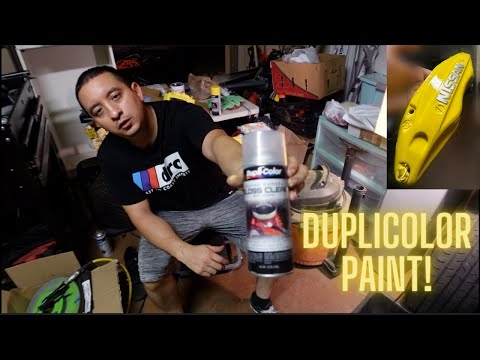 PAINTING BRAKE CALIPERS and REBUILDING THEM ON THE R33 SKYLINE  //