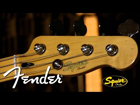 Squier Vintage Modified Telecaster Bass Demo | Fender