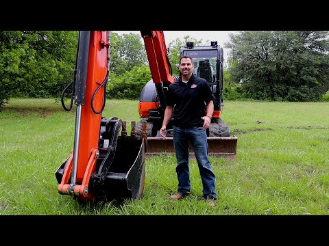 Kubota KX 080-4 Excavator Replacement Windshields with Mechanical Fastening System
