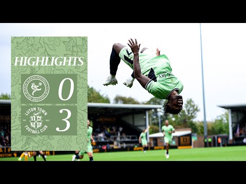 Burton 0-3 Luton | Highlights