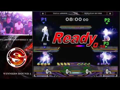 Syarcause Biweekly #27 - Daga+Abszol vs Bananas+Mcore - Winners Round 1