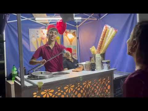 Turkish ice cream | metro walk Rohini |Delhi #turkish #icecream #viral