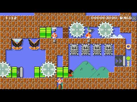 Mario X Hello Kitty by Alex - SUPER MARIO MAKER - NO COMMENTARY 1ax