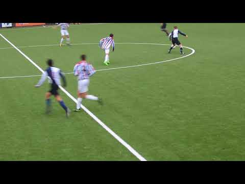 (A) Victoria JO17-1 vs ASC Nieuwland JO17-1 op 4-11-17