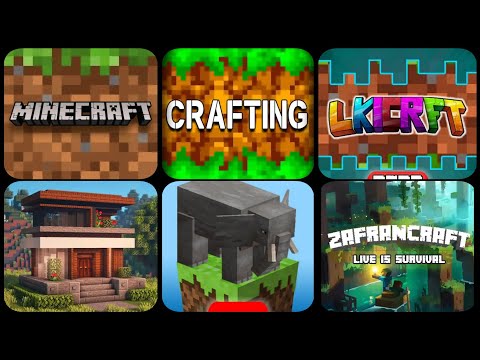 Android Rakun - Minecraft VS Crafting & Building VS Lokicraft 2023 VS Craftsman 2 VS Zafrancraft VS Minicraft Craft