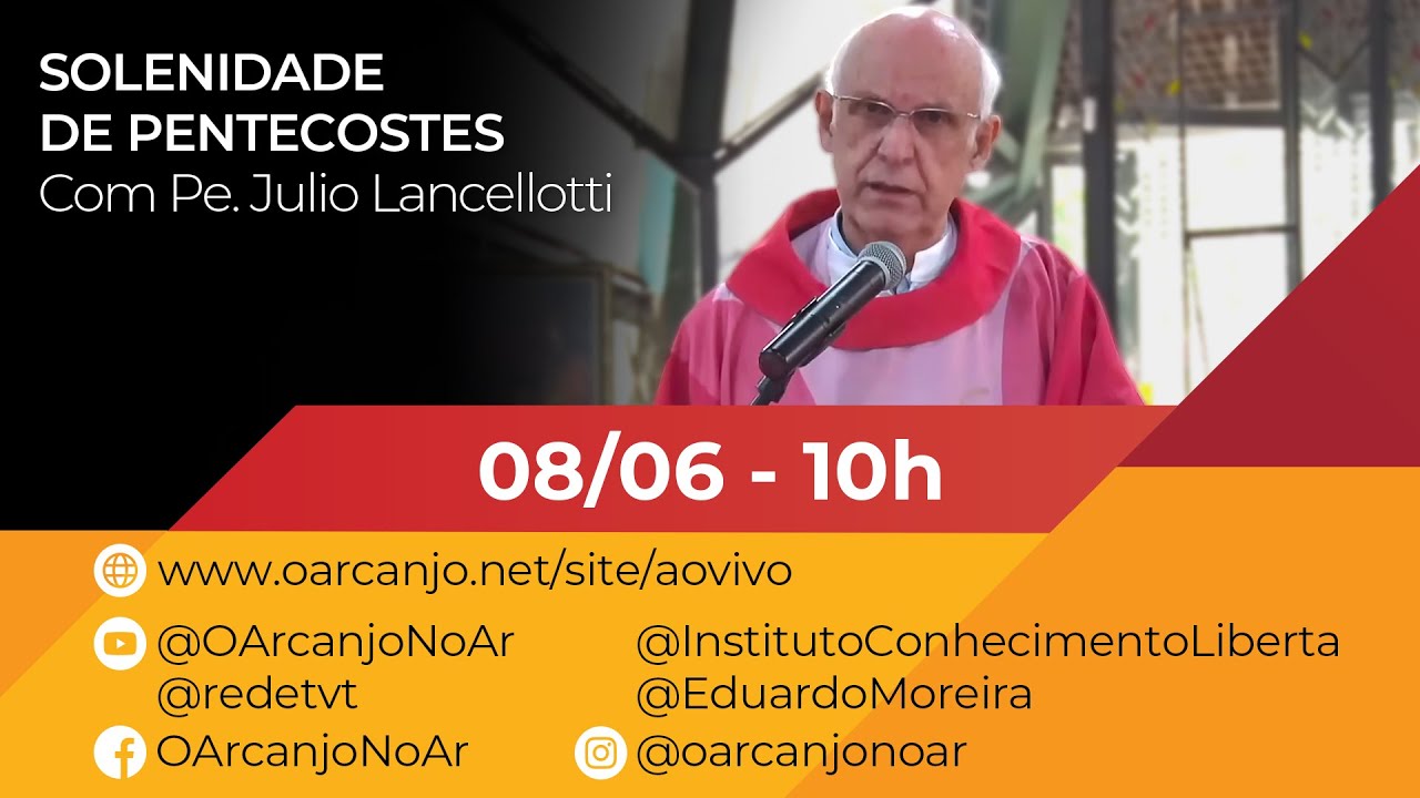 Solenidade de Pentecostes com Pe. Julio Lancellotti - 08/06/2025