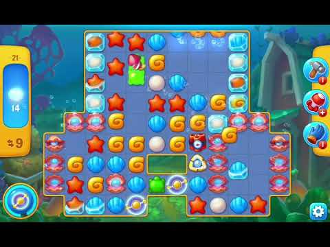 Fishdom Atlantis Cup Stage 21 (v2) (with lightning and bomb boosters) @choraelmin