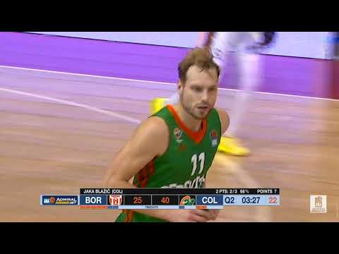 AdmiralBet ABA League 2021/22 highlights, Round 2: Borac – Cedevita Olimpija (3.10.2021)