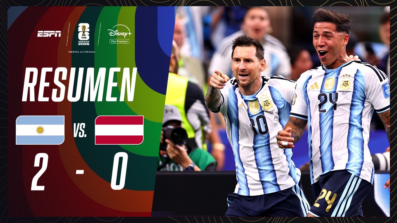 DE LA MANO DE LEO MESSI, LA ALBICELESTE YA ESTÁ EN 16AVOS | Argentina 2-0 Austria | RESUMEN | M41