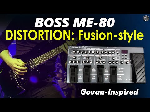 Programming BOSS ME 80 Distortion Govan-inspired Step-by-Step Guide